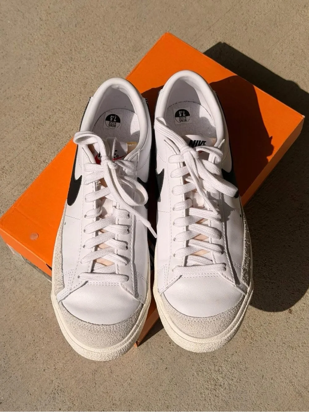 Nike Blazer Low '77 Vintage-Men’s 7.5/Women’s 9–Like new, worn once